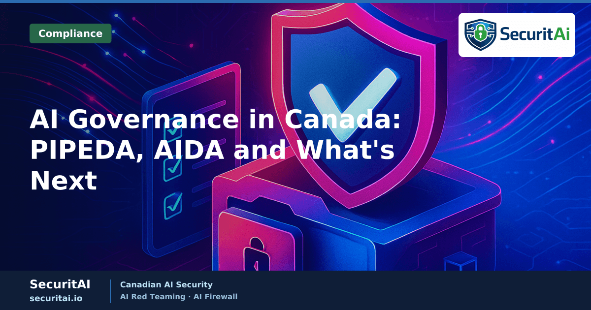AI governance in Canada: PIPEDA, NIST AI RMF, and compliance