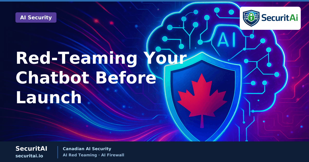 Red-teaming your chatbot before launch